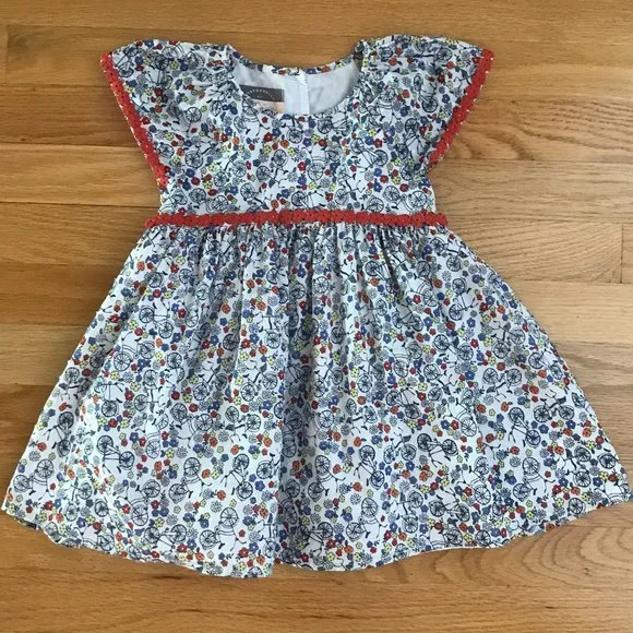 julie cotton dress Julie Dress Celestial Print | Girls Dresses